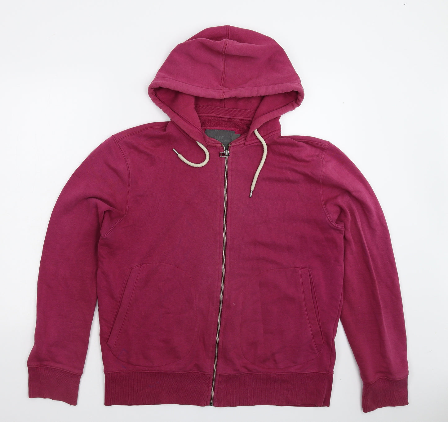 H&M Mens Purple   Full Zip Hoodie Size L