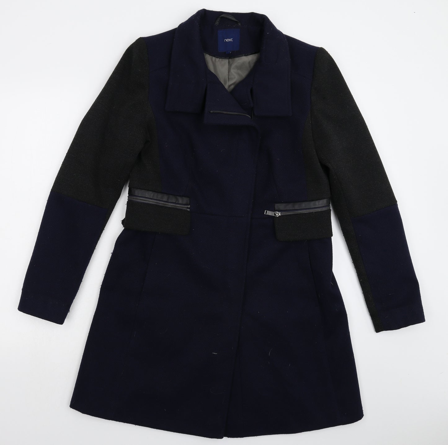 NEXT Womens Blue   Pea Coat Coat Size 12