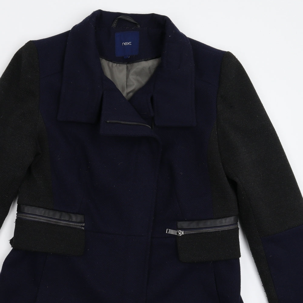 NEXT Womens Blue   Pea Coat Coat Size 12