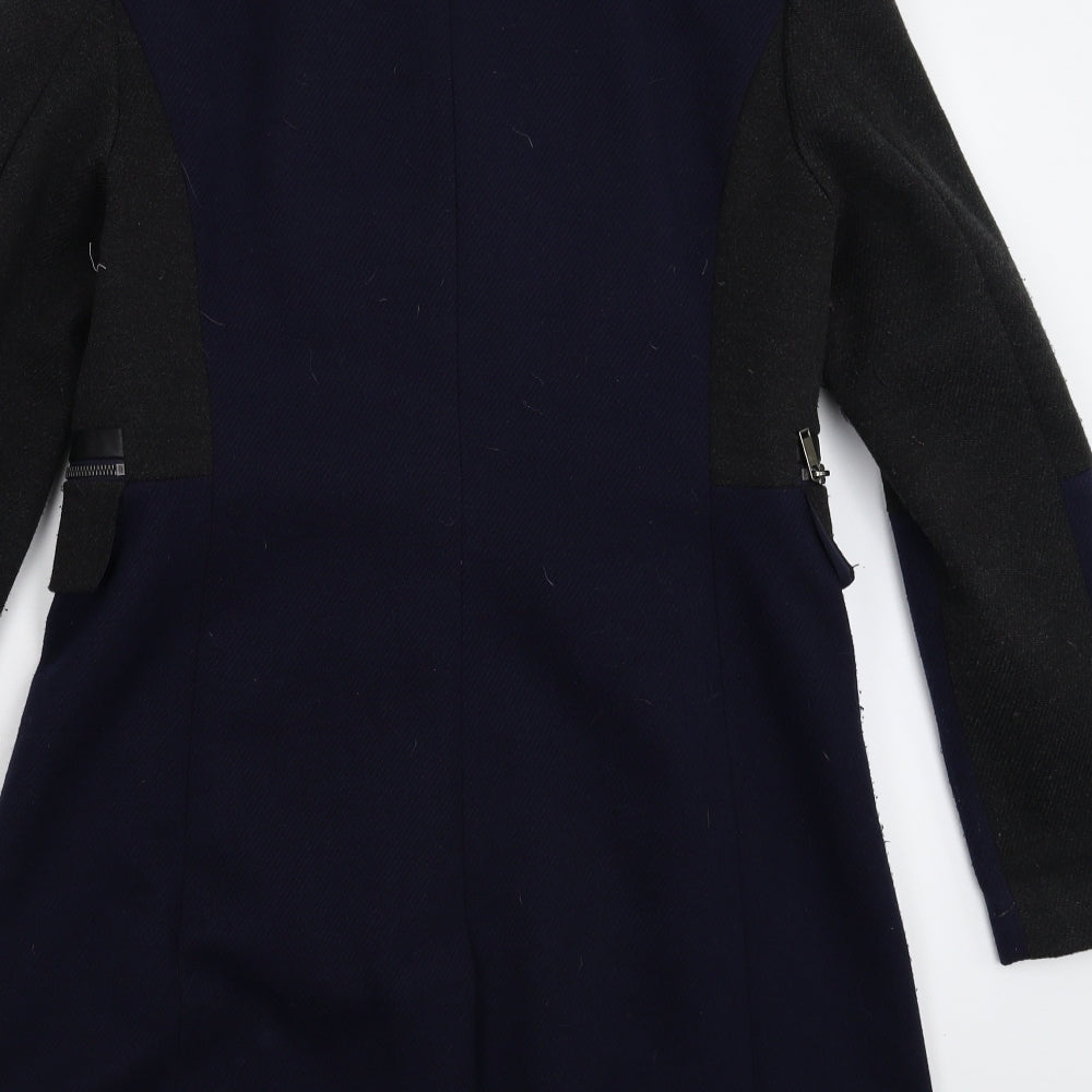 NEXT Womens Blue   Pea Coat Coat Size 12