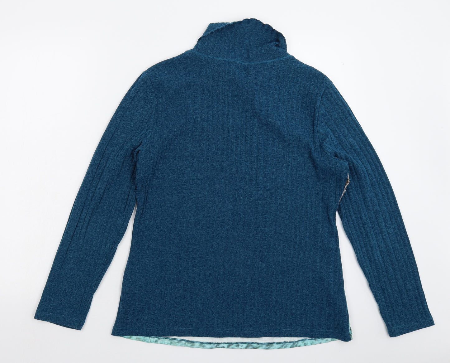 Viccio Womens Multicoloured Floral Knit Pullover Jumper Size 18