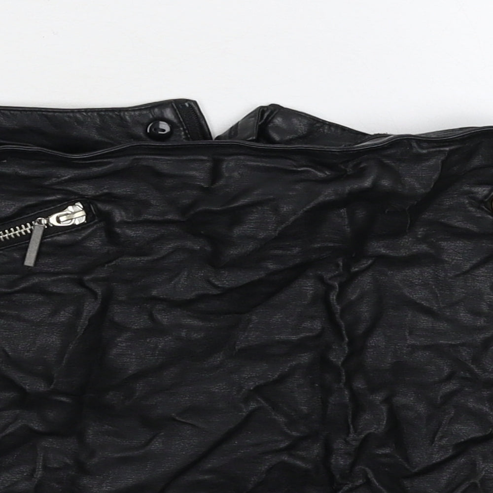 Divided Womens Black   Mini Skirt Size 16