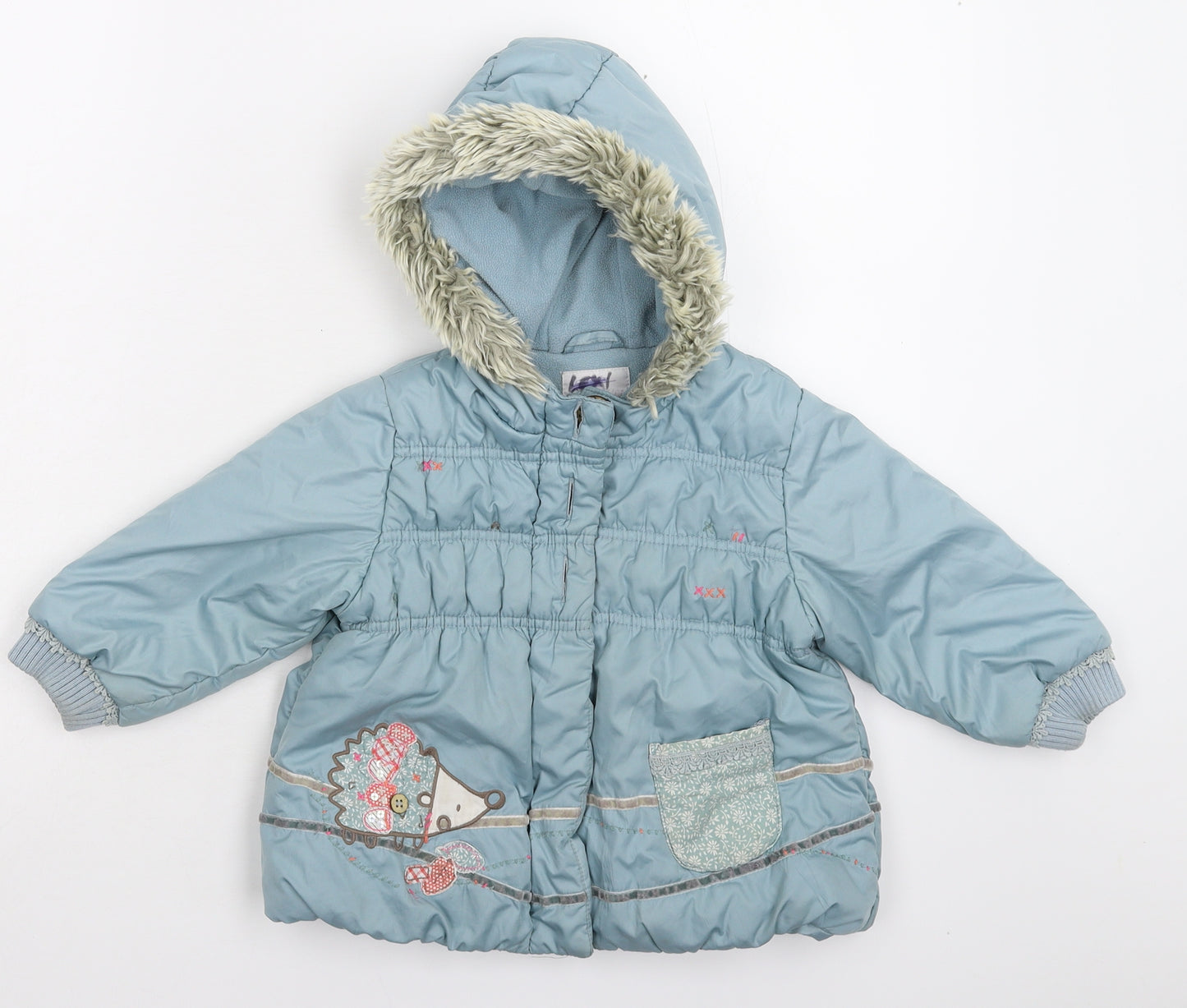 NEXT Baby Grey   Jacket Coat Size 18-24 Months