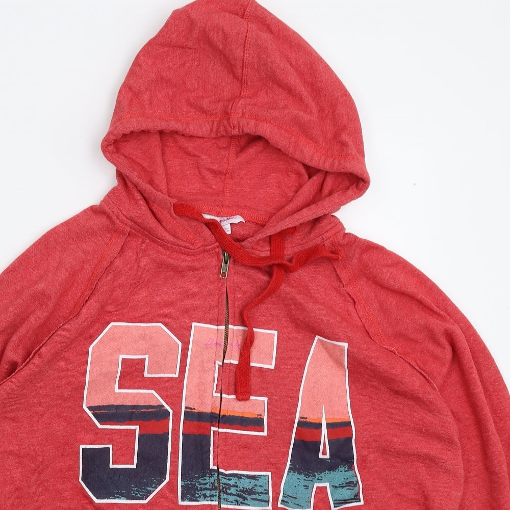 Simply Be Womens Red   Full Zip Hoodie Size 16