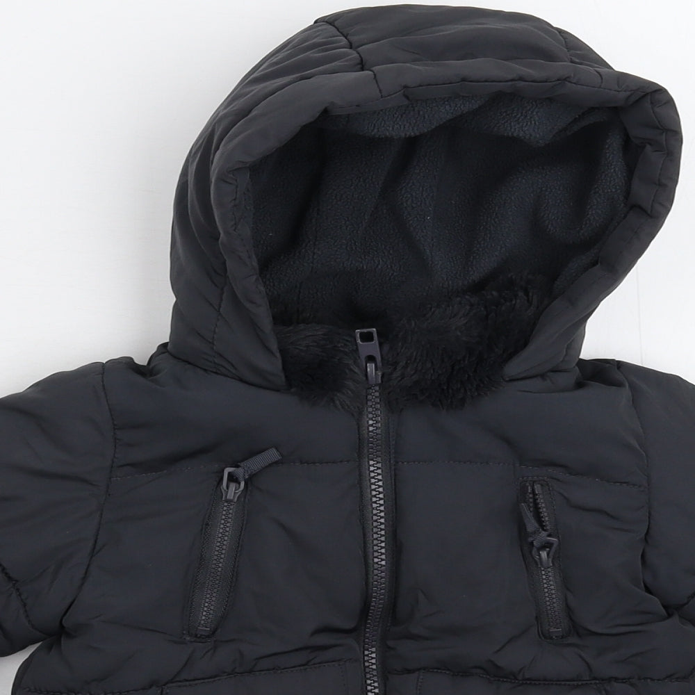 Zara Boys Grey   Puffer Jacket Jacket Size 2-3 Years