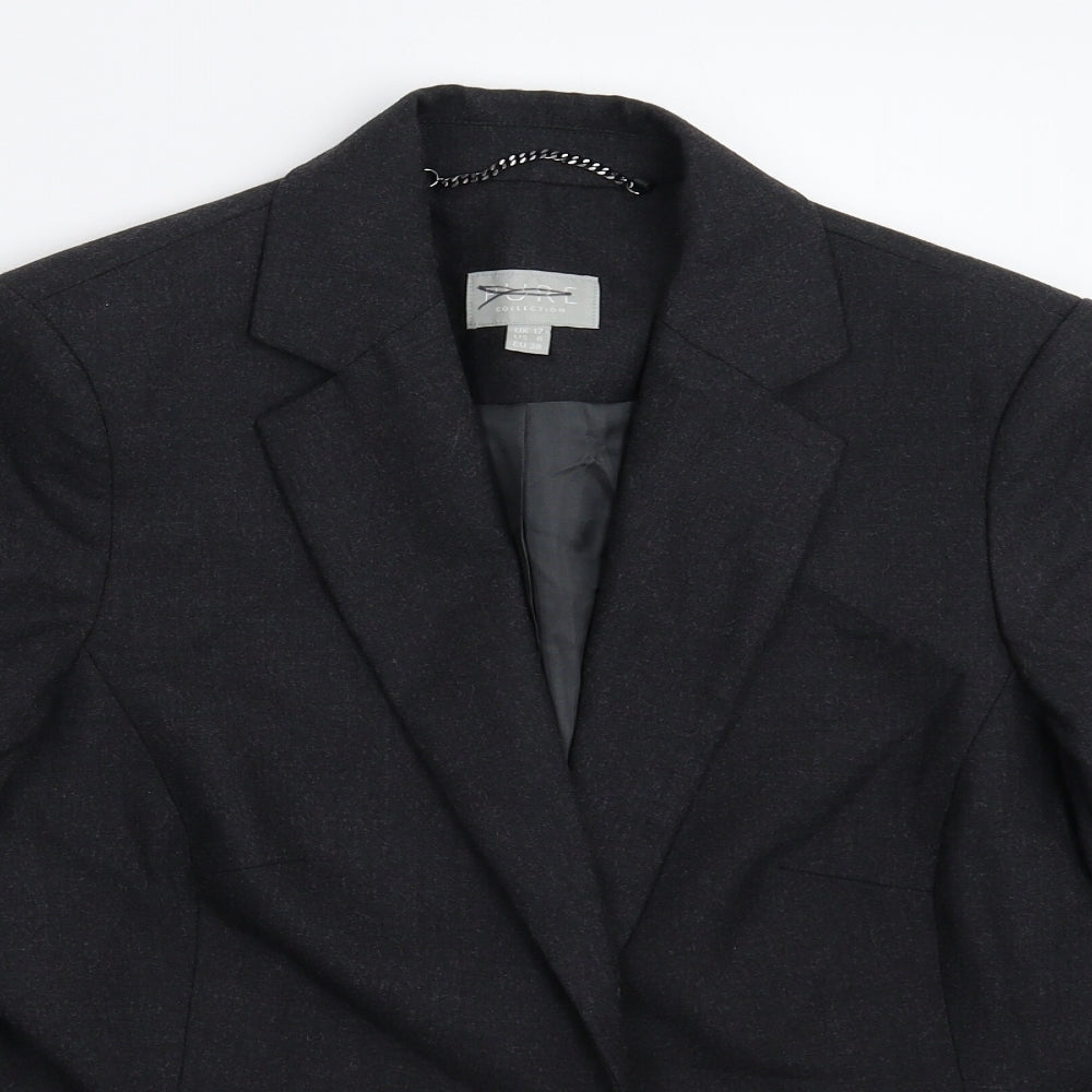 PURE Collection Womens Black   Jacket Suit Jacket Size 12