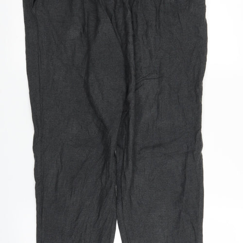 French Connection Womens Grey   Bloomer Trousers Size 12 L28 in
