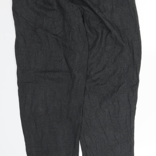 French Connection Womens Grey   Bloomer Trousers Size 12 L28 in