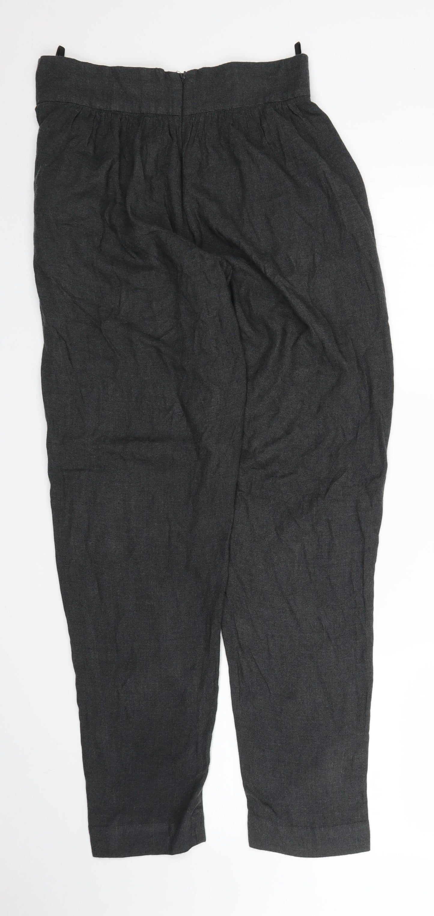 French Connection Womens Grey   Bloomer Trousers Size 12 L28 in