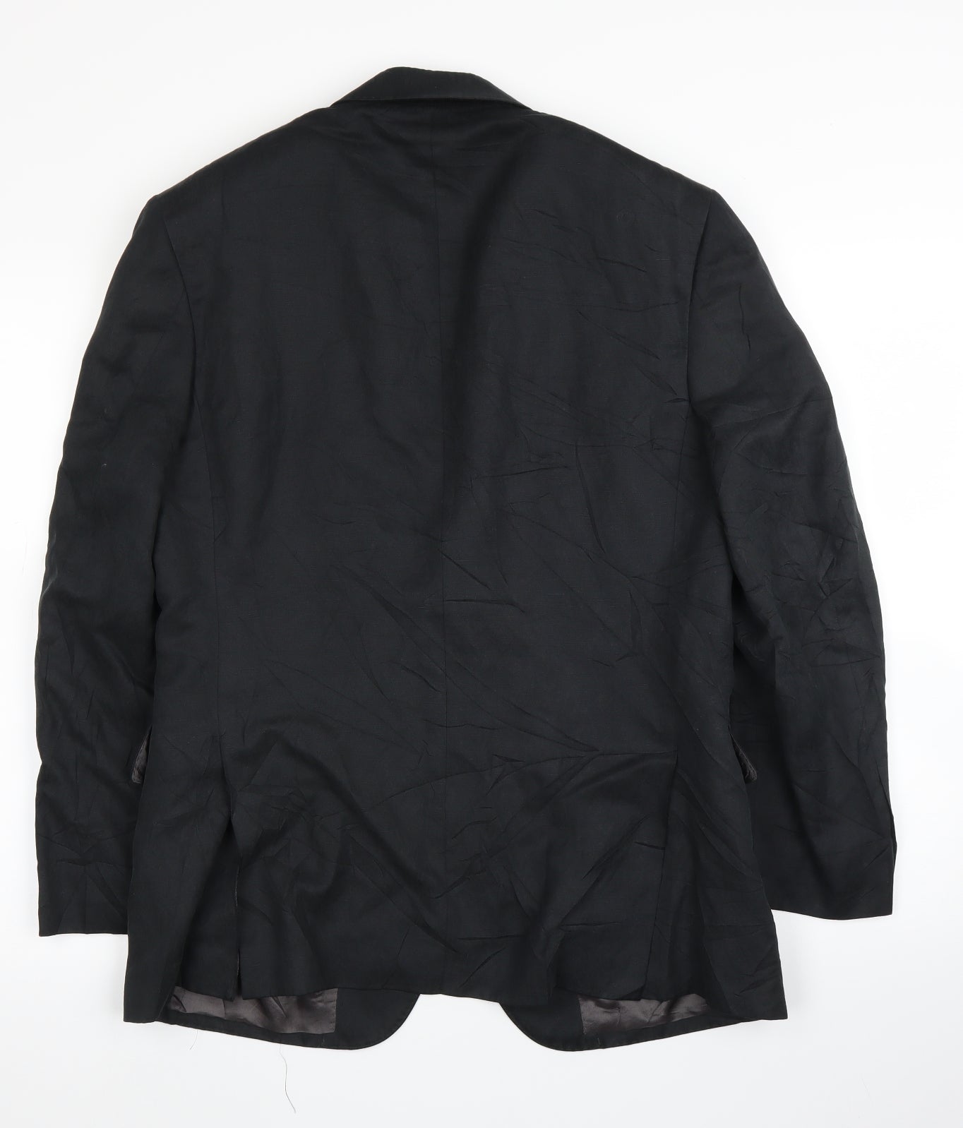 M&S Mens Black   Jacket Suit Jacket Size 38