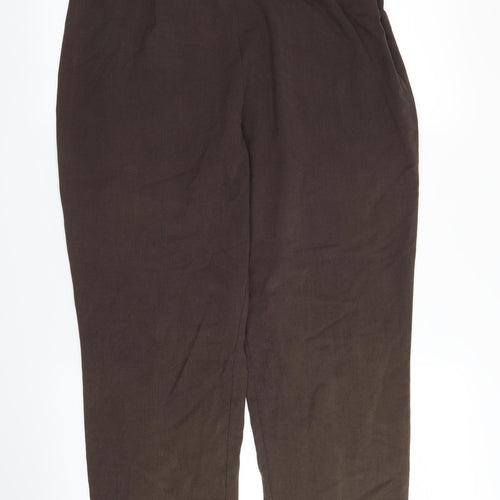 Berkertex Womens Brown   Capri Trousers Size 16 L25 in