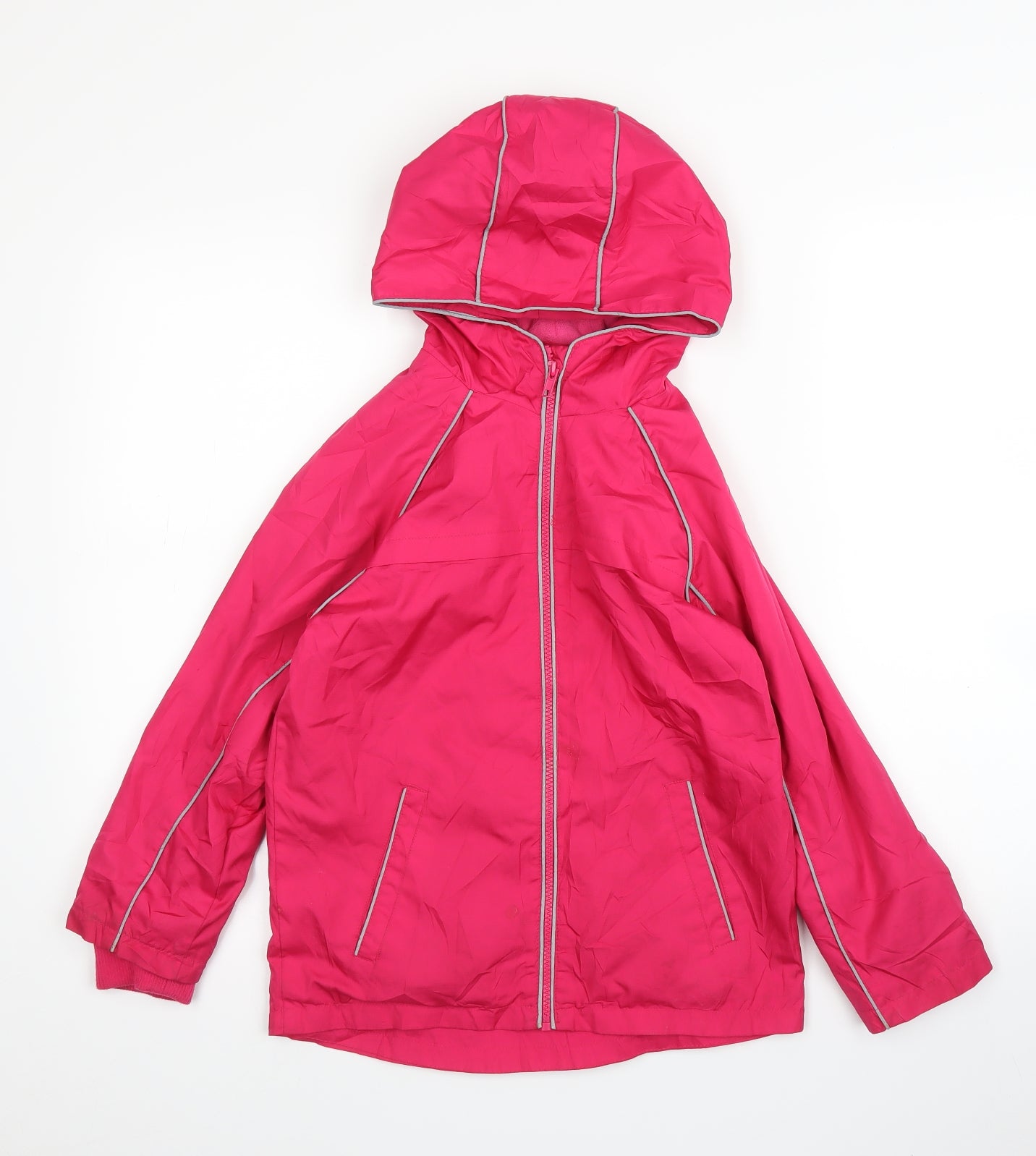 Matalan Girls Pink   Rain Coat Coat Size 9 Years