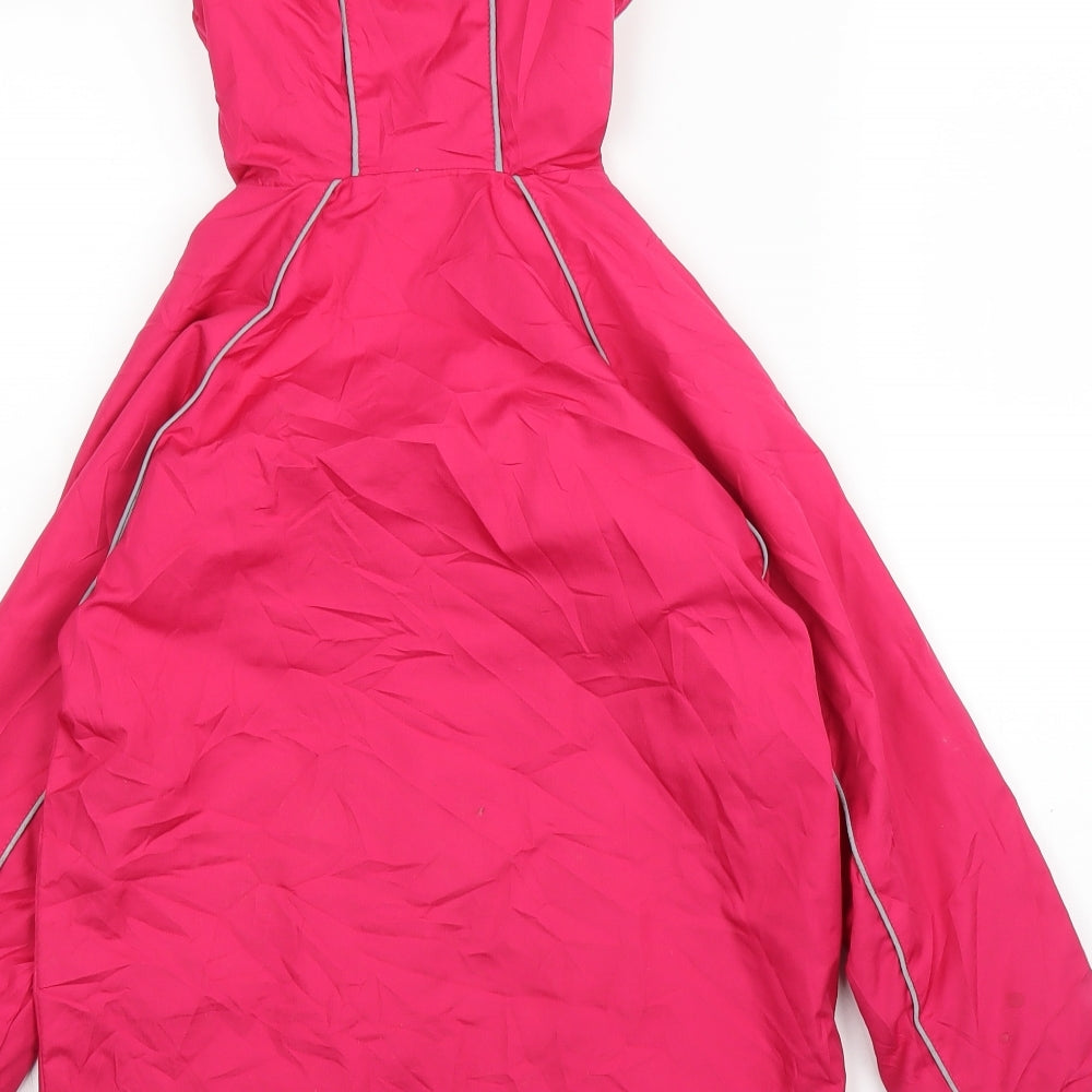 Matalan Girls Pink   Rain Coat Coat Size 9 Years