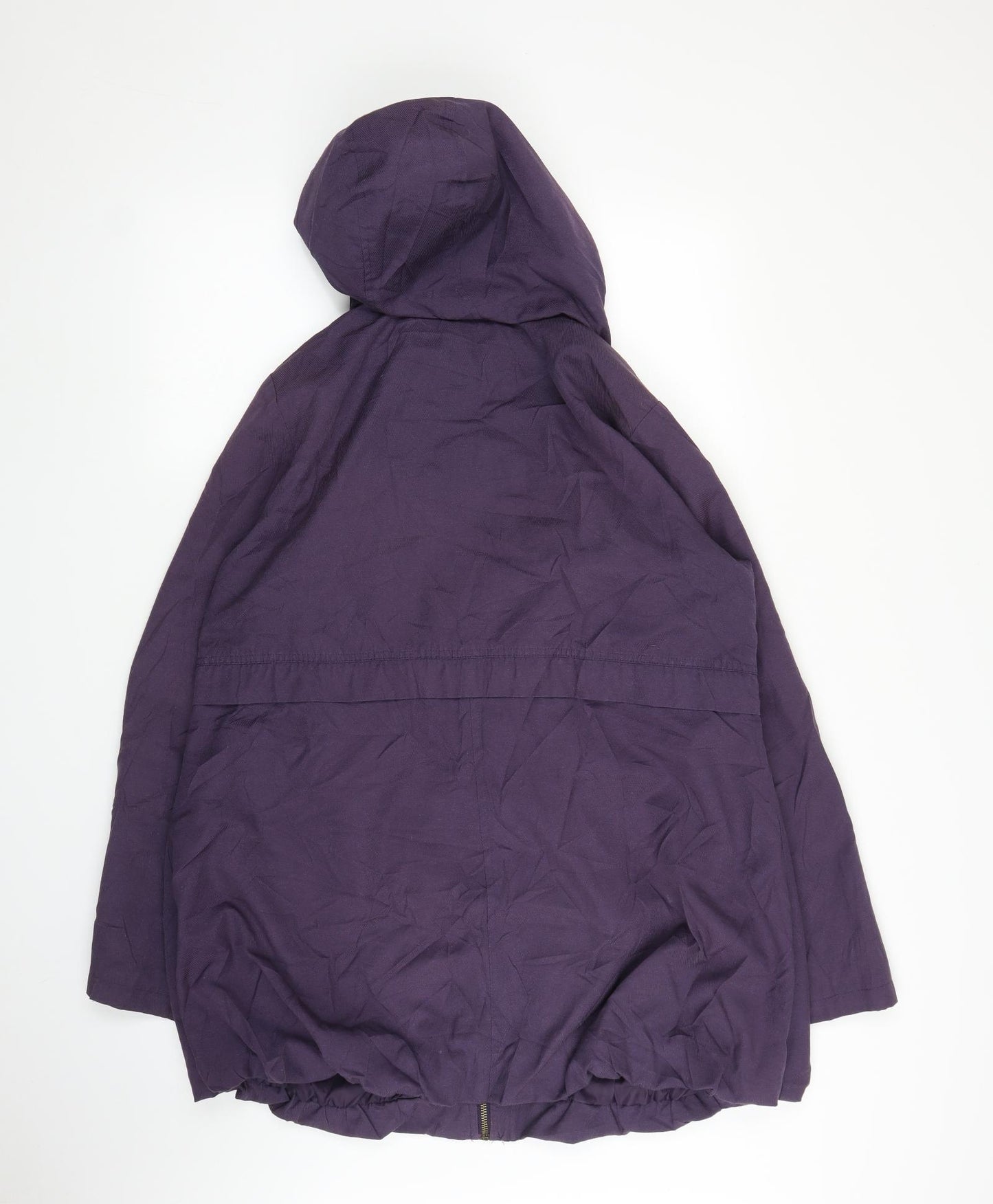 Evans Womens Purple   Overcoat Jacket Size 16