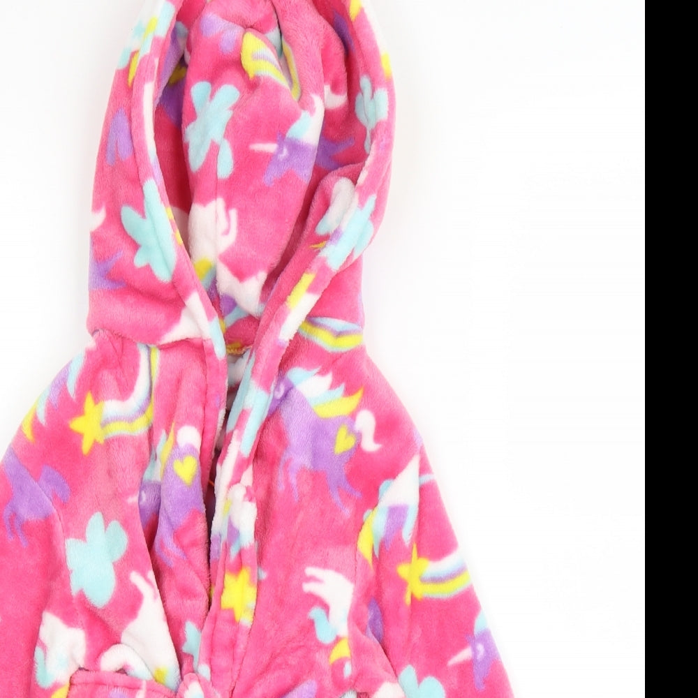 Mini Kidz Girls Pink Solid  Capri Robe Size 2-3 Years  - Unicorn