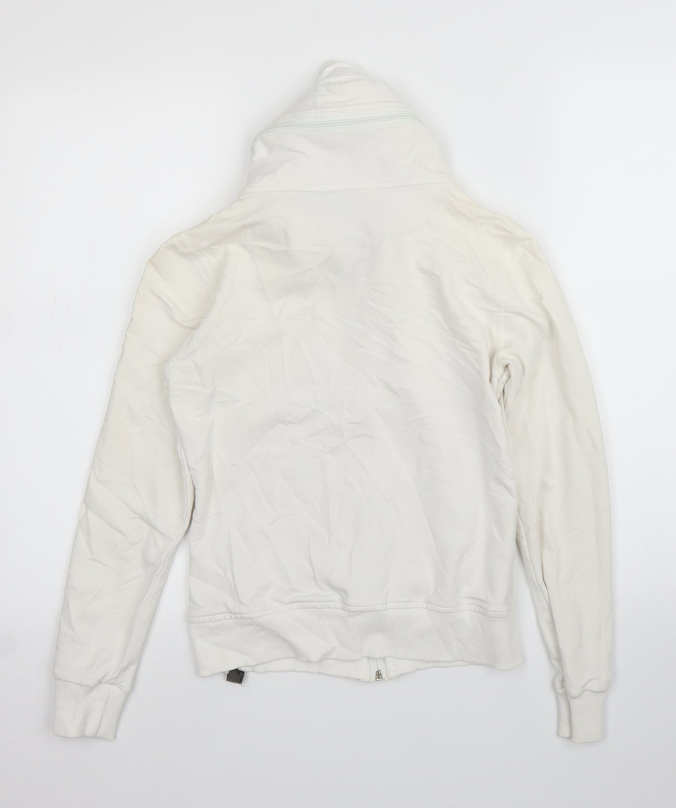 G Star Raw Womens White   Full Zip Jumper Size M