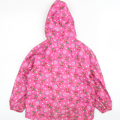 TU Girls Pink   Rain Coat Coat Size 3-4 Years  - Moshi Monsters