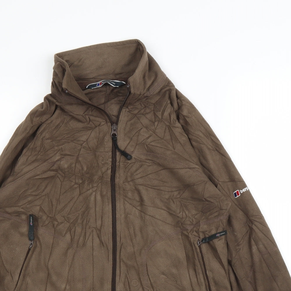Berghaus Womens Brown   Full Zip Jumper Size 12