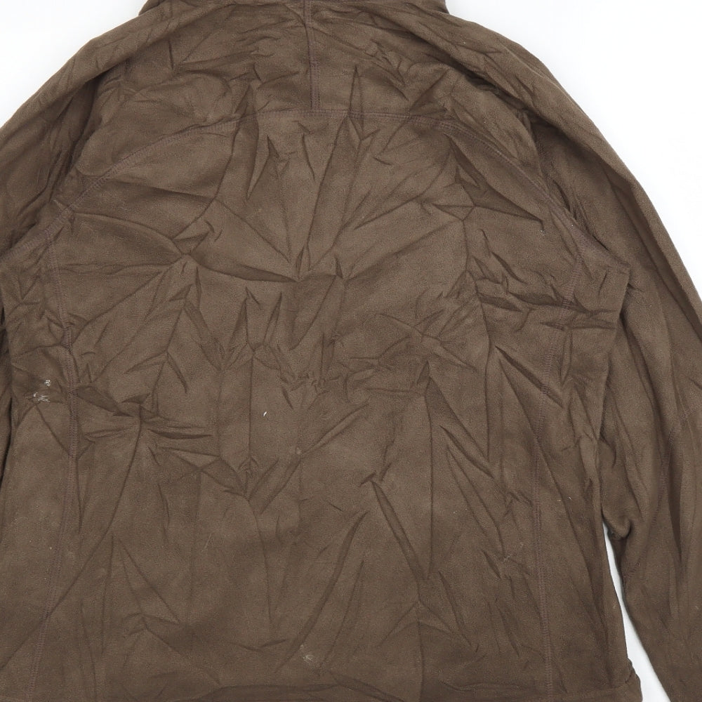 Berghaus Womens Brown   Full Zip Jumper Size 12