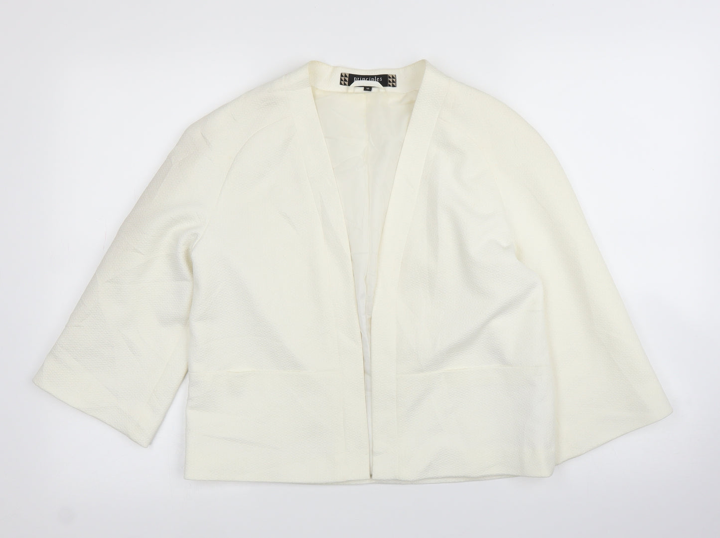Debenhams Womens White   Cardigan Jumper Size 10