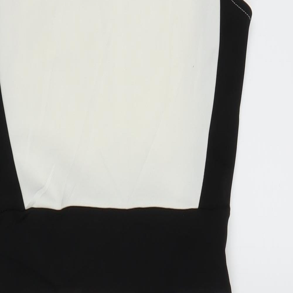 Boohoo Womens Pink Floral  Sheath  Size 10