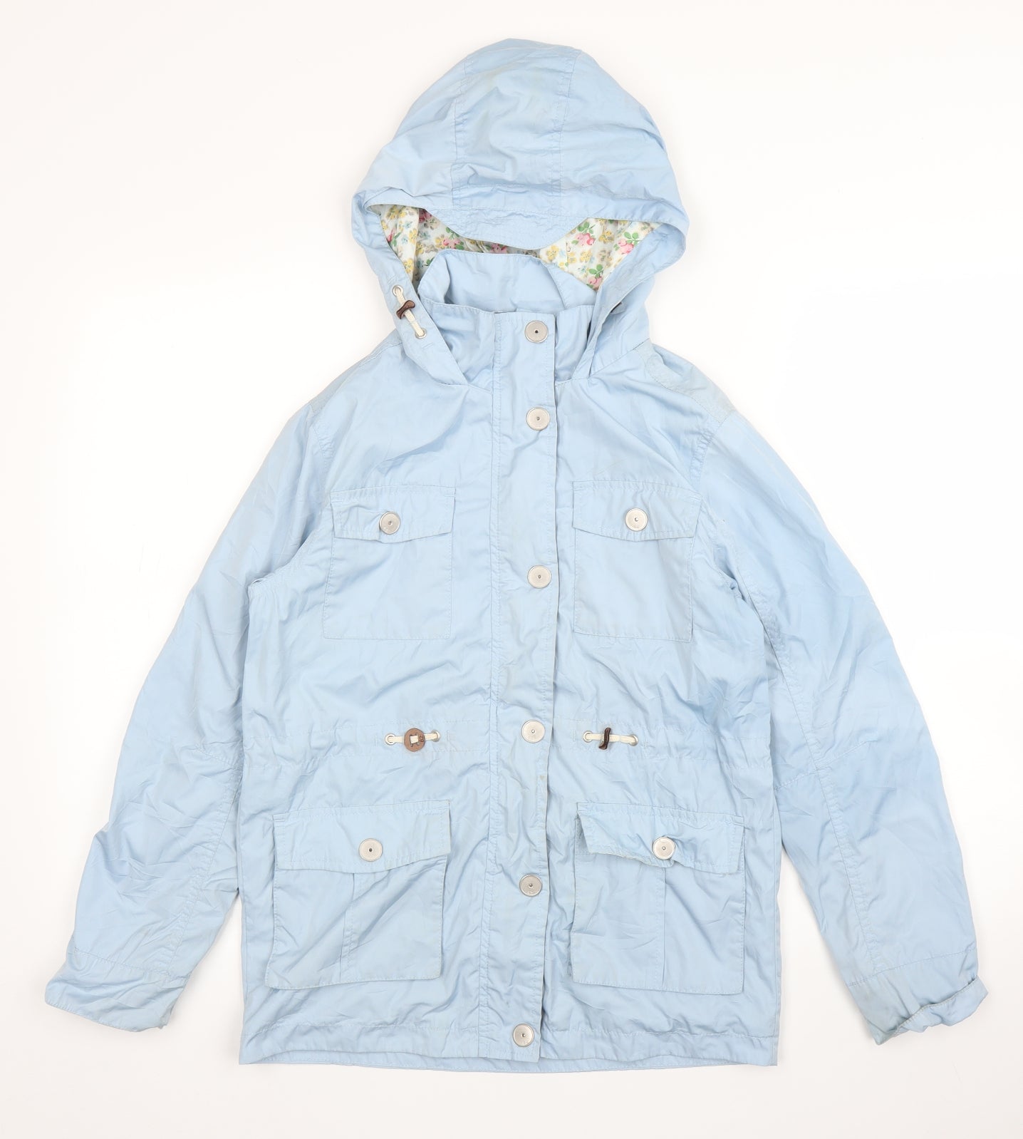 NEXT Girls Blue   Rain Coat Coat Size 12 Years