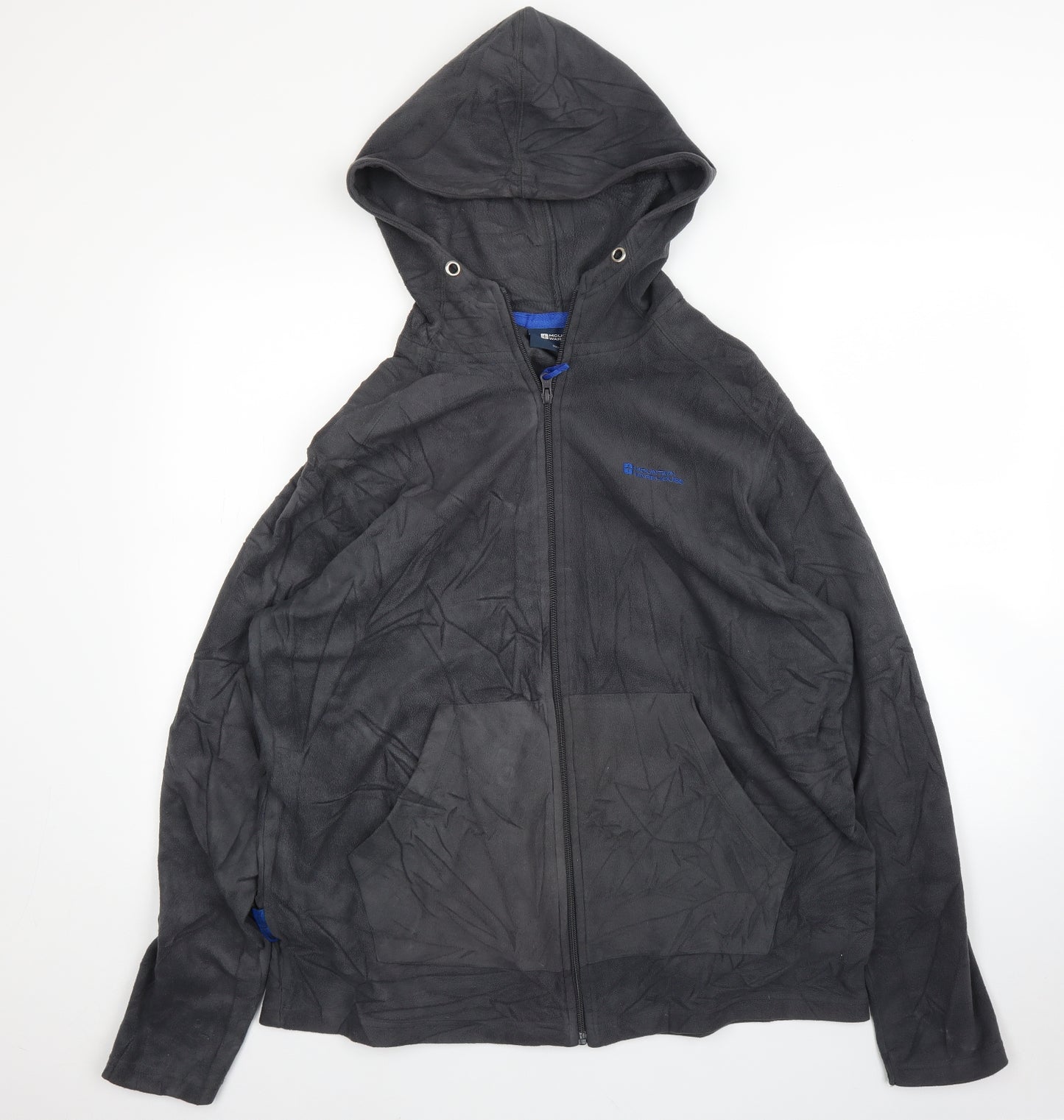 Mountain Warehouse Mens Grey  Fleece Full Zip Jumper Size XL