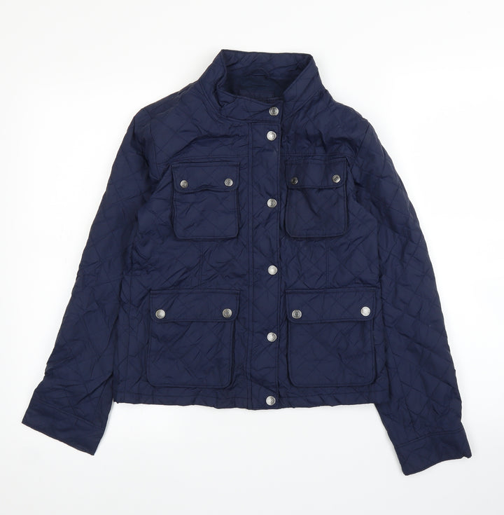 Gap Boys Blue Quilted Coat Size 12 Years