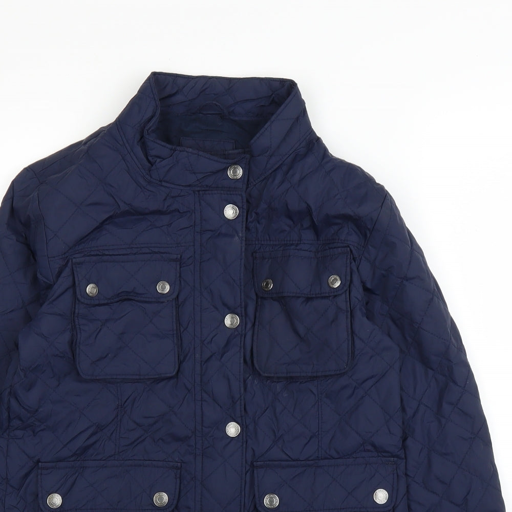 Gap Boys Blue   Quilted Coat Size 12 Years