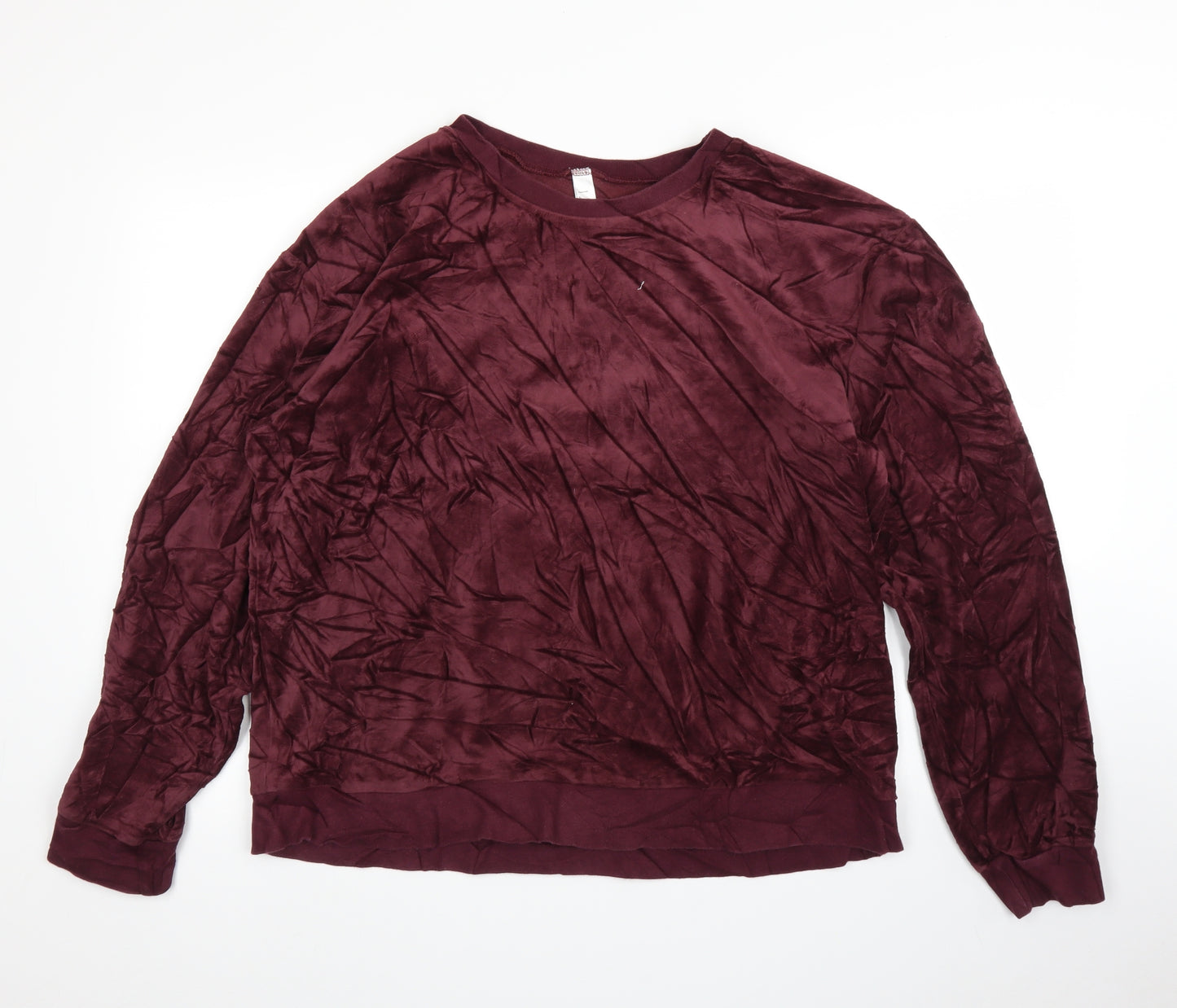 American Apparel Mens Purple   Pullover Jumper Size L