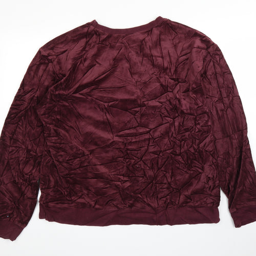 American Apparel Mens Purple   Pullover Jumper Size L