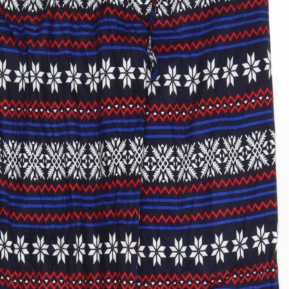 TU Mens Blue Fair Isle   Pyjama Pants Size M