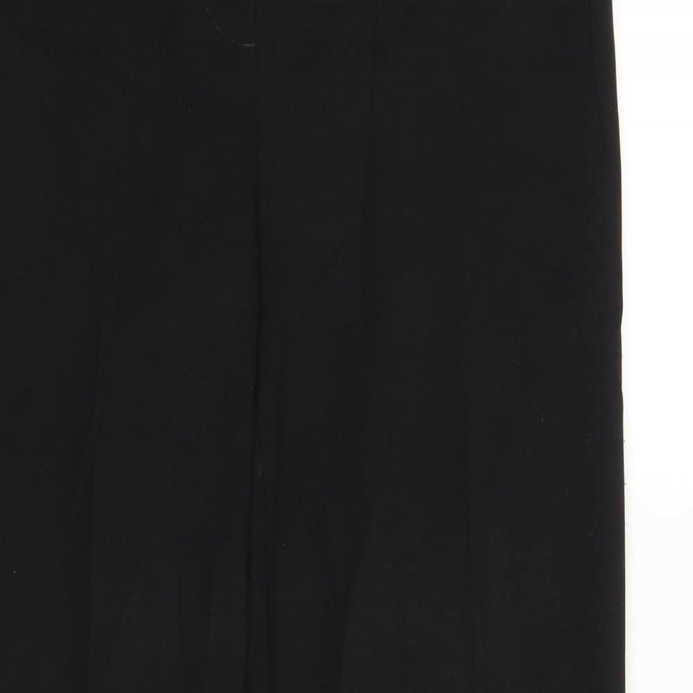 George Womens Black   Trousers  Size 8 L27 in