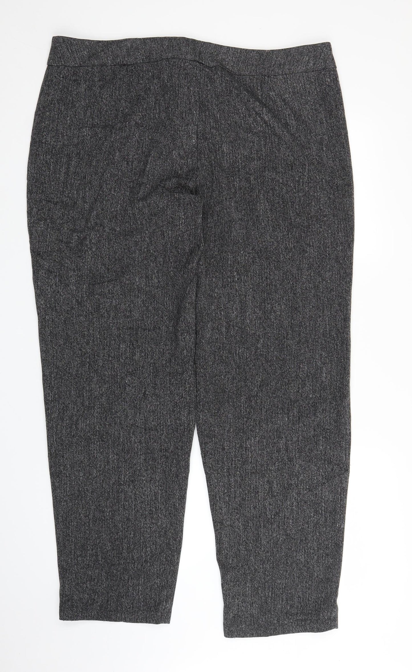 Ethal Austin Womens Grey   Trousers  Size L L29 in