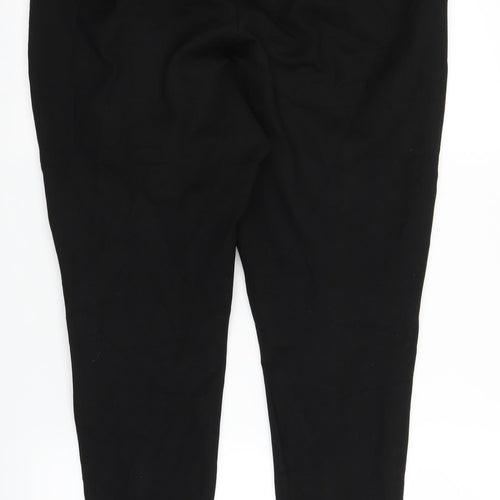M&S Womens Black   Carrot Trousers Size 18 L24 in