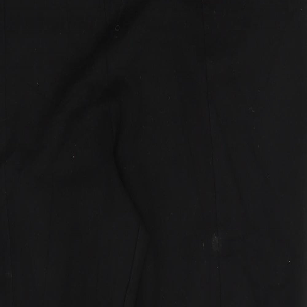 M&S Womens Black   Carrot Trousers Size 18 L24 in