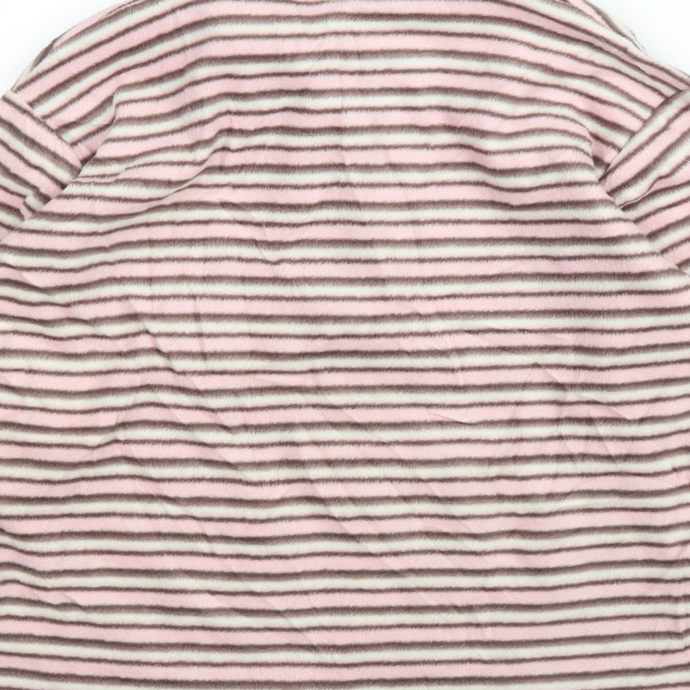 Craghoppers Womens Pink Striped  Pullover Jumper Size 14