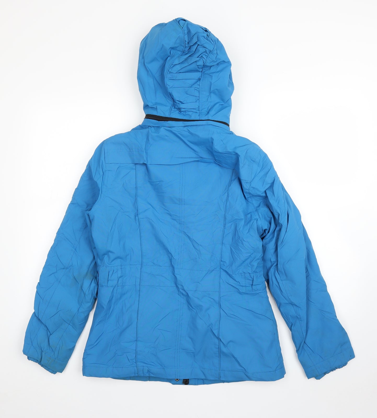 Per Una Womens Blue   Windbreaker Coat Size S