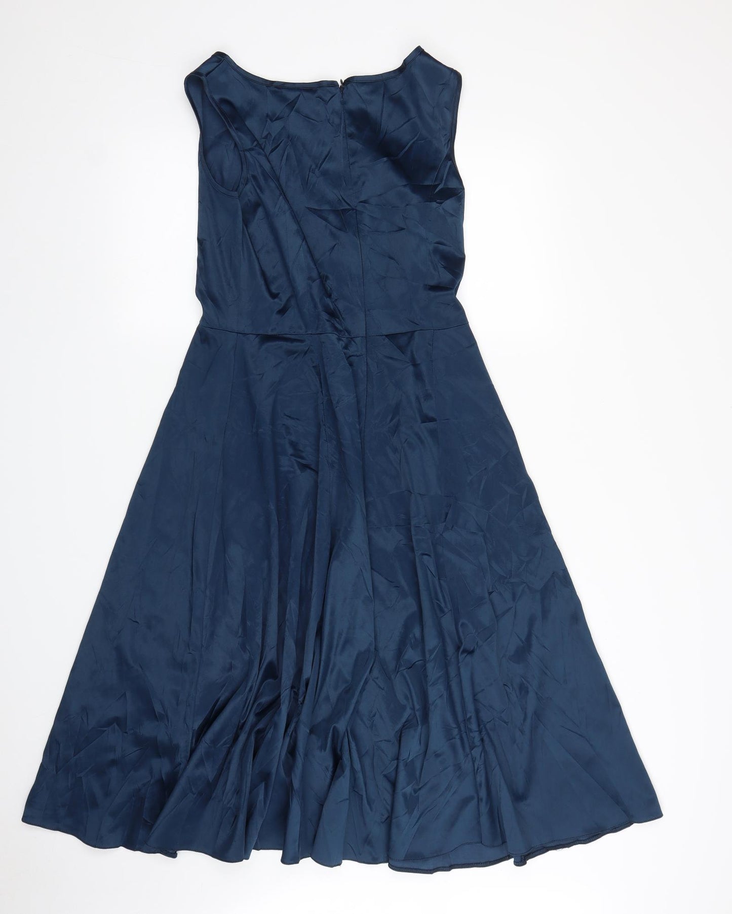 Lady Vintage Womens Blue   Fit & Flare  Size 12