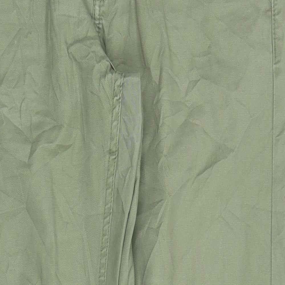 Sfera Womens Green   Chino Trousers Size 14 L28 in