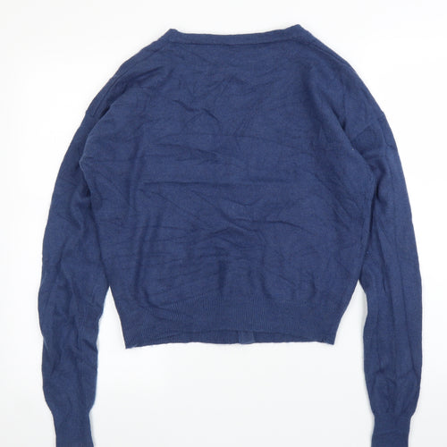 Preworn Womens Blue   Cardigan Jumper Size M