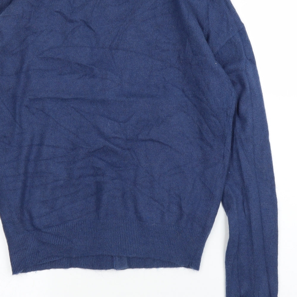 Preworn Womens Blue   Cardigan Jumper Size M