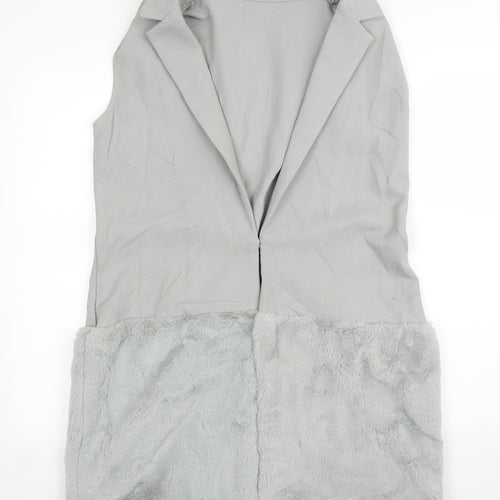 Select Womens Grey   Cardigan Jumper Size 12