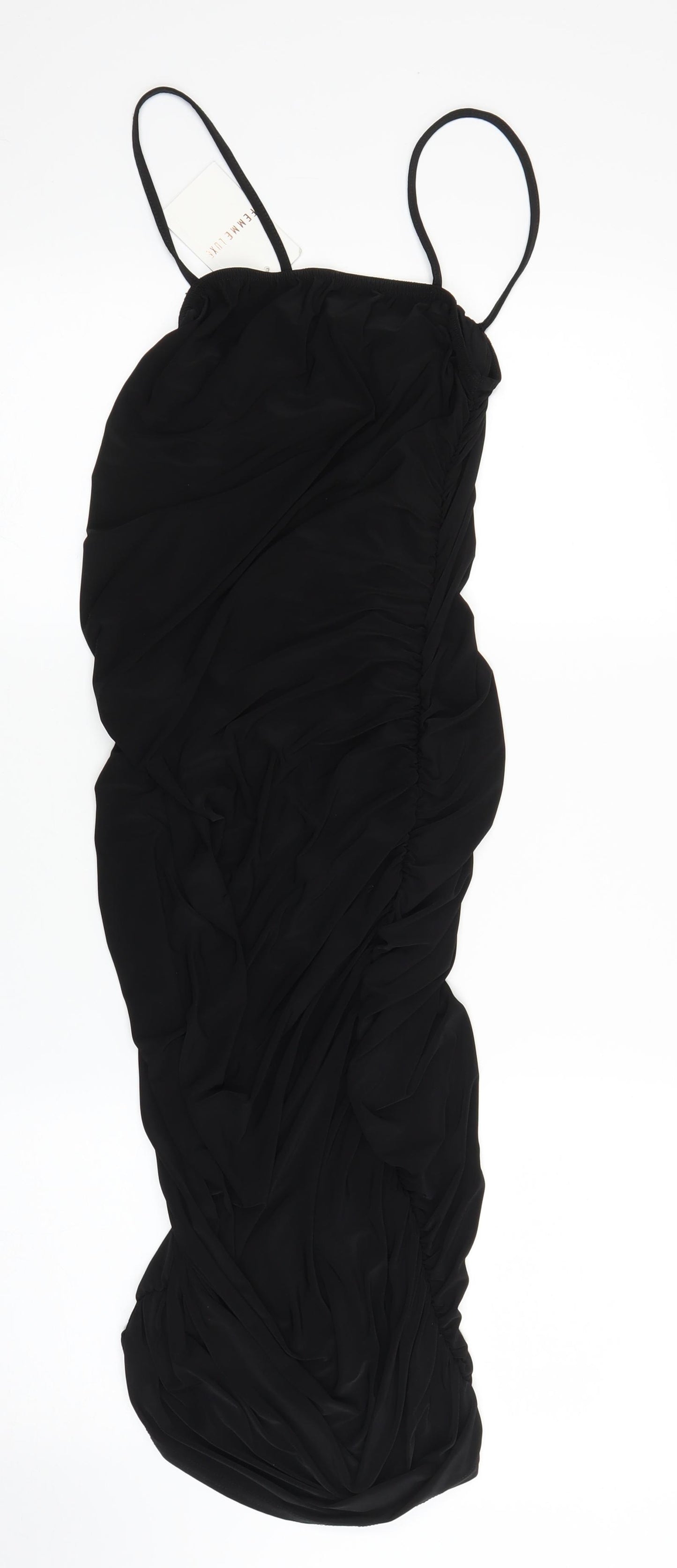 Femme Luxe Womens Black   Bodycon  Size 10