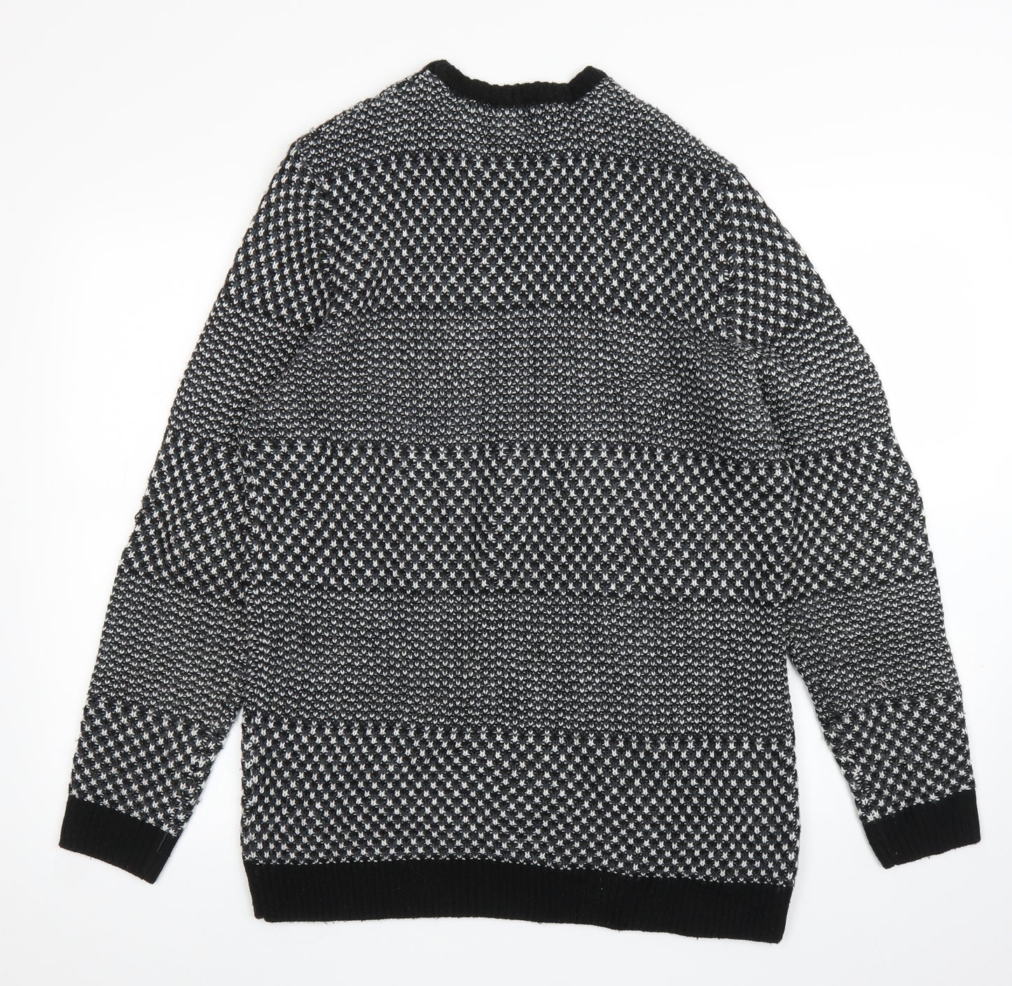TU Mens Black   Pullover Jumper Size M