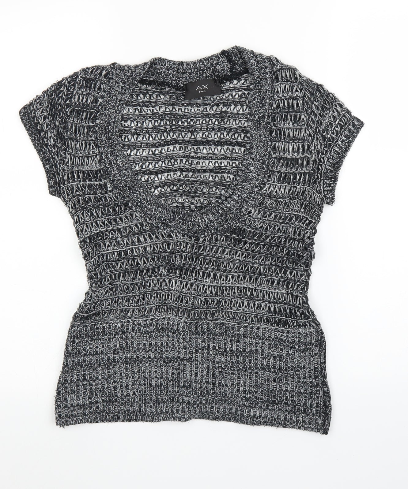 AX Paris Womens Grey   Basic Blouse Size S