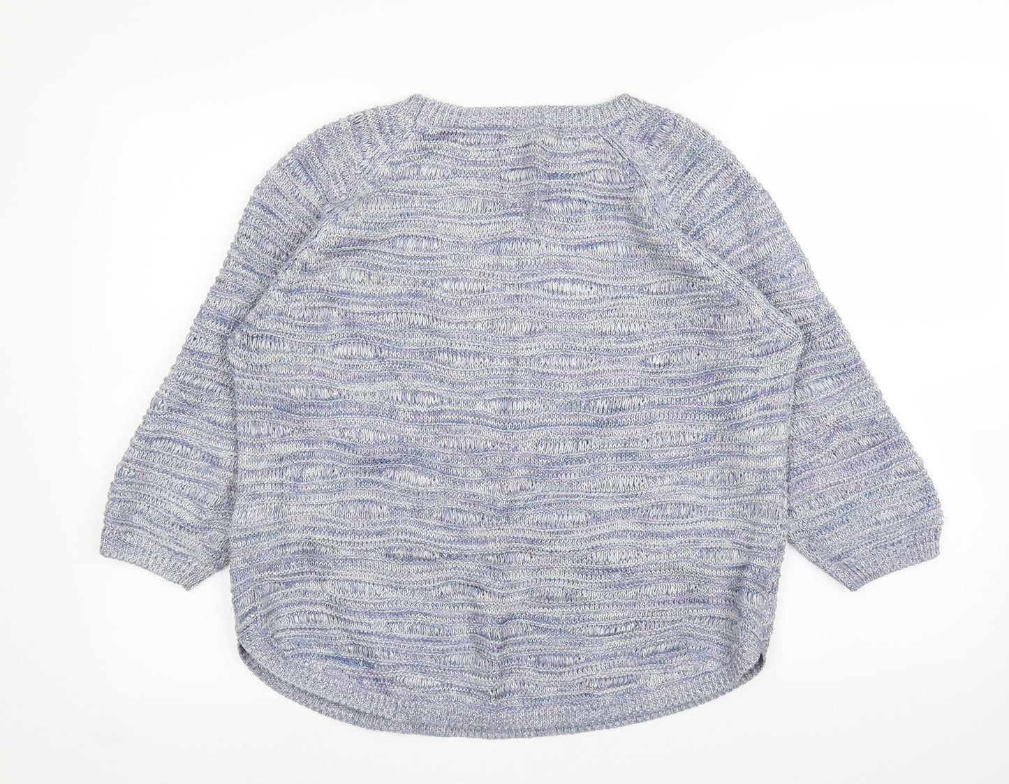 M&S Womens Blue   Pullover Jumper Size 10