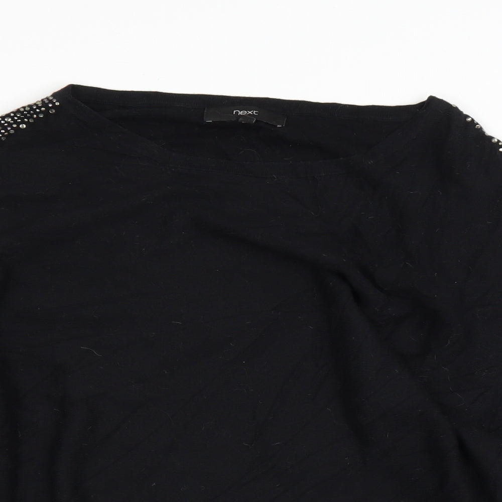 NEXT Womens Black   Pullover Jumper Size XS