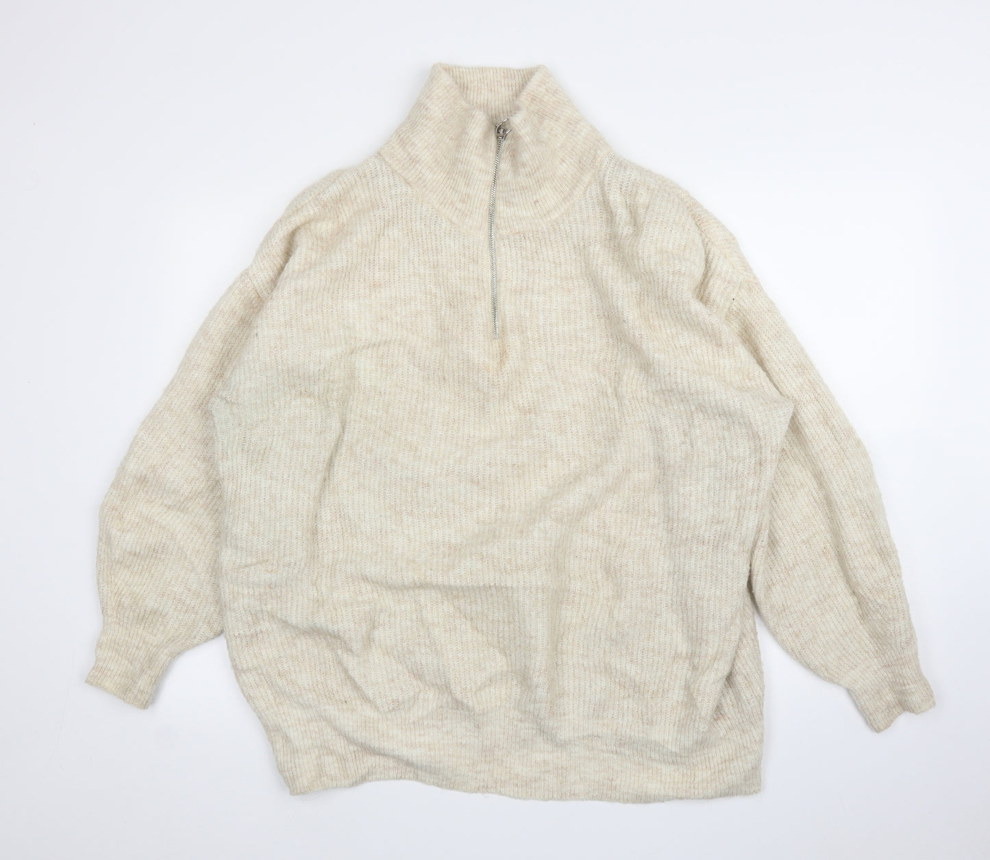H&M Womens Beige   Pullover Jumper Size XL