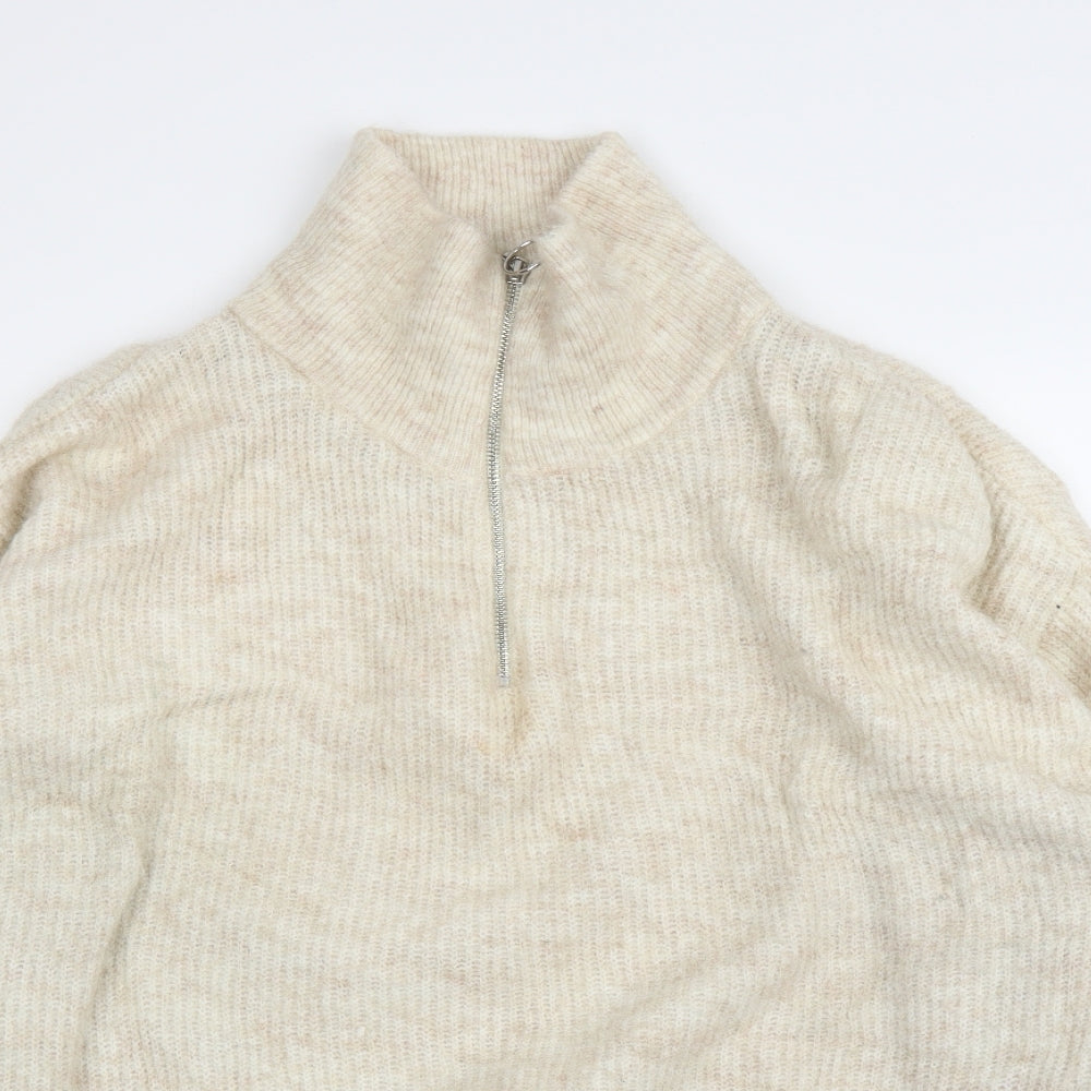 H&M Womens Beige   Pullover Jumper Size XL